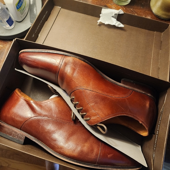 Florsheim Brown Men's 13 wide - Picture 5 of 6